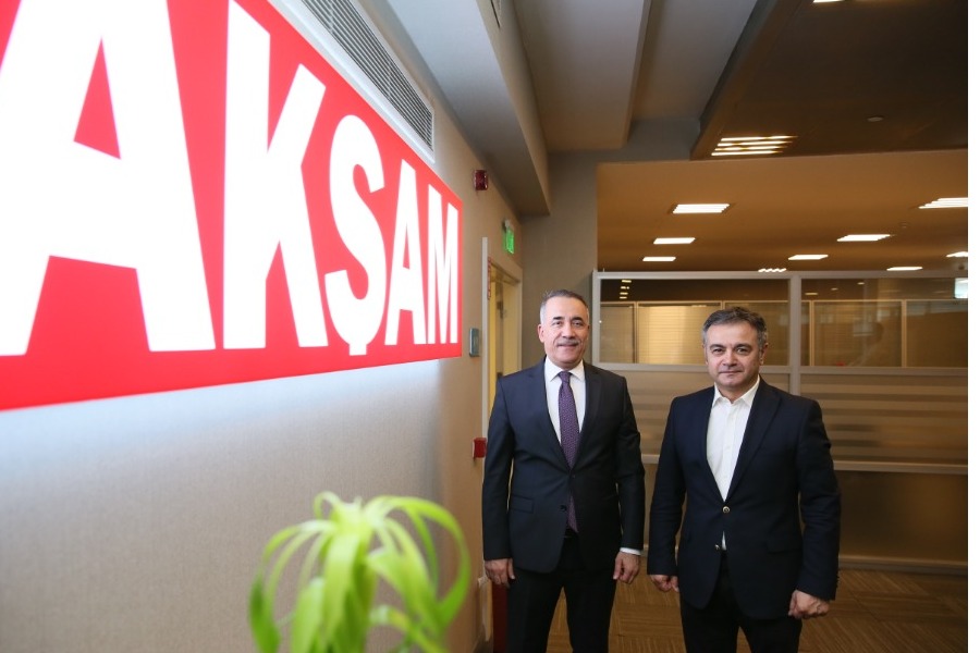 Akşam Gazetesi Genel Yayın Yönetmeni Mustafa Kartoğlu Beyi Ziyaret Ettik
