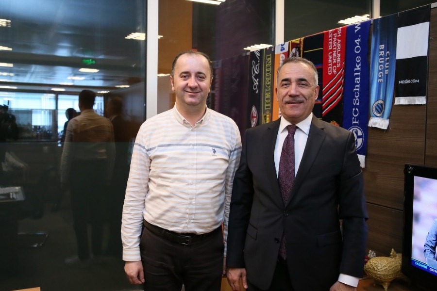 Akşam Gazetesi Haber Müdürü Özkan Tamirak Beyi Ziyaret Ettik