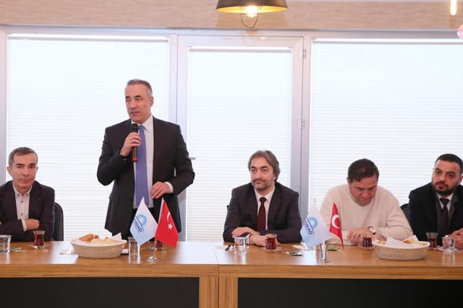 Avizeciler Sitesi'ndeki Aydınlatma Sanayici ve İş Adamları Derneği'yle Bir Araya Geldik