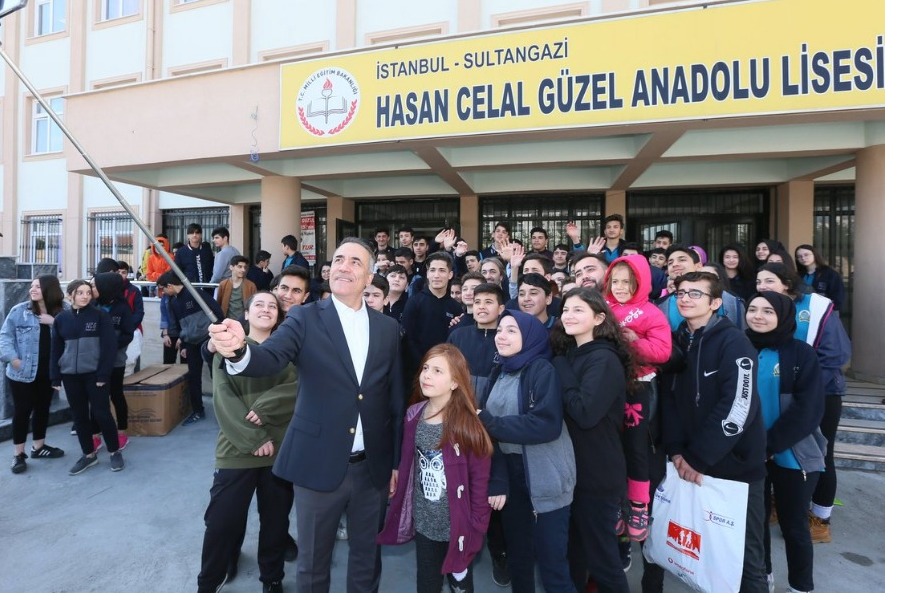 Hasan Celal Güzel Anadolu Lisesi'nde Gençlerimizle Bir Araya Geldik