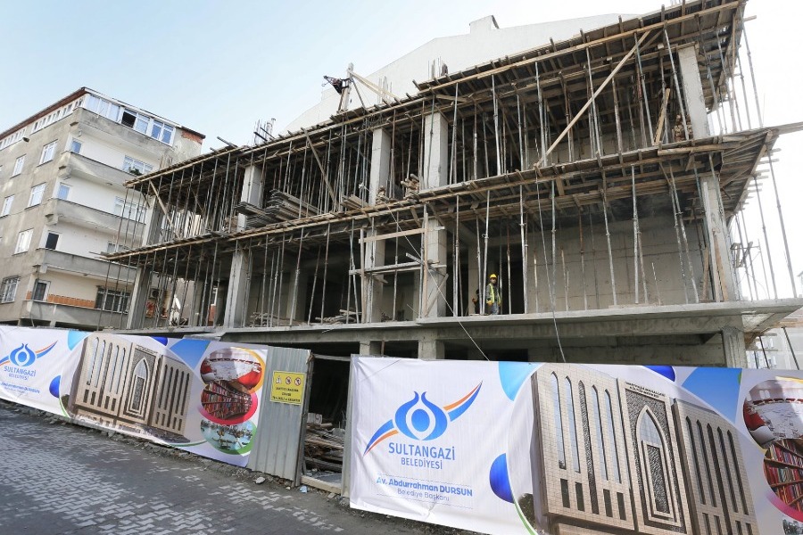 İsmetpaşa Mahallesi’nde Kültür Merkezi İnşaatı Hızla Yükseliyor